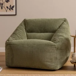 icon Zitzack Natalia - Corduroy Zitzakfauteuil - Saliegroen