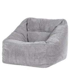 icon Zitzack Natalia - Corduroy Zitzakfauteuil - Grijs