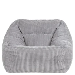 icon Zitzack Natalia - Corduroy Zitzakfauteuil - Grijs