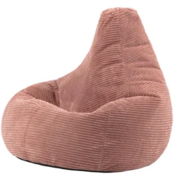 icon Zitzak Dalton - Corduroy Zitzak Volwassenen - Oud roze