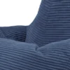 icon Zitzak Dalton - Corduroy Zitzak Volwassenen - Denimblauw