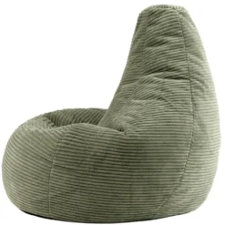 icon Zitzak Dalton - Corduroy Zitzak Volwassenen - Saliegroen