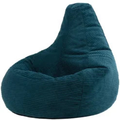 icon Zitzak Dalton - Corduroy Zitzak Volwassenen - Blauwgroen