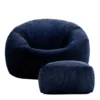 icon Zitzak en Poef Kingston - Corduroy Zitzak - Donkerblauw