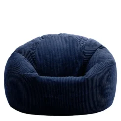 icon Zitzak Kingston - Corduroy Zitzak Volwassenen - Marineblauw