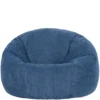icon Zitzak Kingston - Corduroy Zitzak Volwassenen - Denimblauw