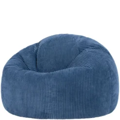 icon Zitzak Kingston - Corduroy Zitzak Volwassenen - Denimblauw