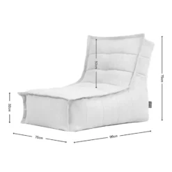 icon Zitzak Lounger Dolce - Zitzak Buiten - Beige