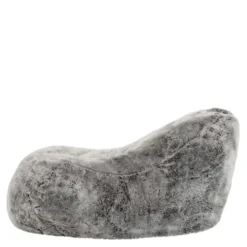 icon Zitzak Lounger Dream - Zitzak van Imitatiebont - Poolwolf
