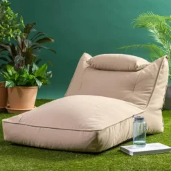 icon Zitzak Lounger Nova - Olefin Zitzak Buiten - Beige