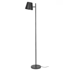 Industriële vloerlamp Sienna metaal antraciet - 157x37x157 cm - Metaal - Grijs