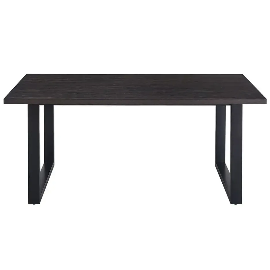 Interiax Eettafel 'Oliver' 180 cm Decor Donkerbruin