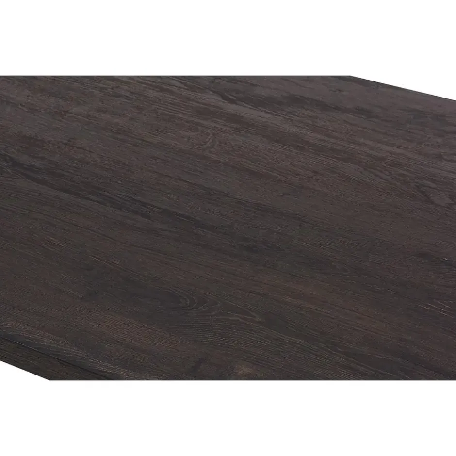 Interiax Eettafel 'Oliver' 180 cm Decor Donkerbruin