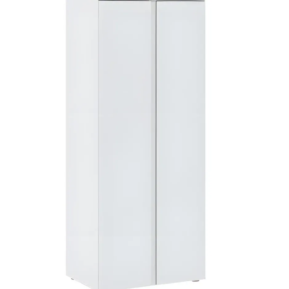 Interiax Kledingkast 'Como' - 2 Deuren - Wit - 179x74x51,9cm
