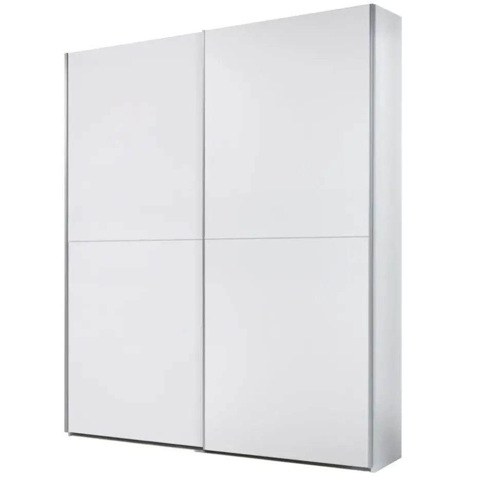 Interiax Kledingkast 'Emma' - Wit - Schuifdeurkast - 195x170x57.5 cm