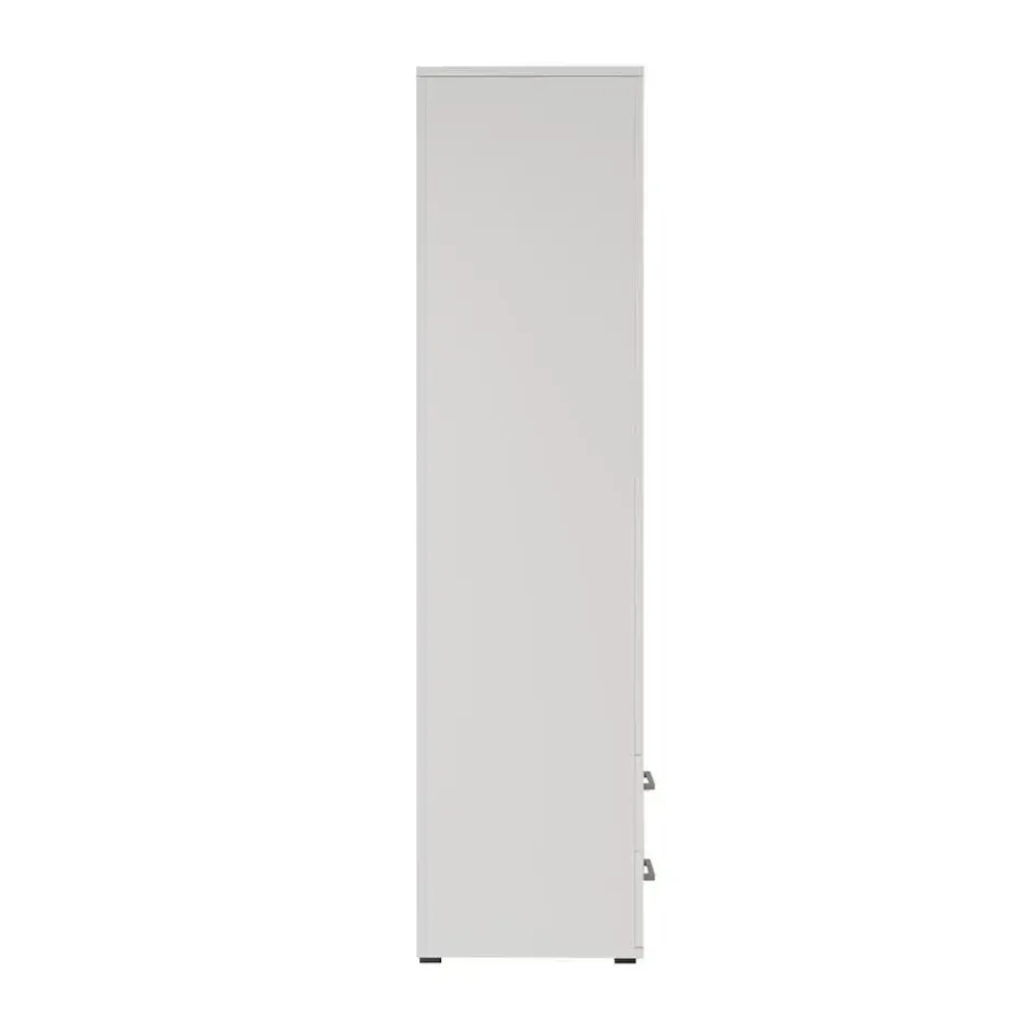 Interiax Kledingkast 'Lena' - Sonoma Eik - 4 Deurs - 185x160x52cm