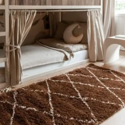 Interieur05 berber vloerkleed Nea roest/creme - 290 x 200 cm