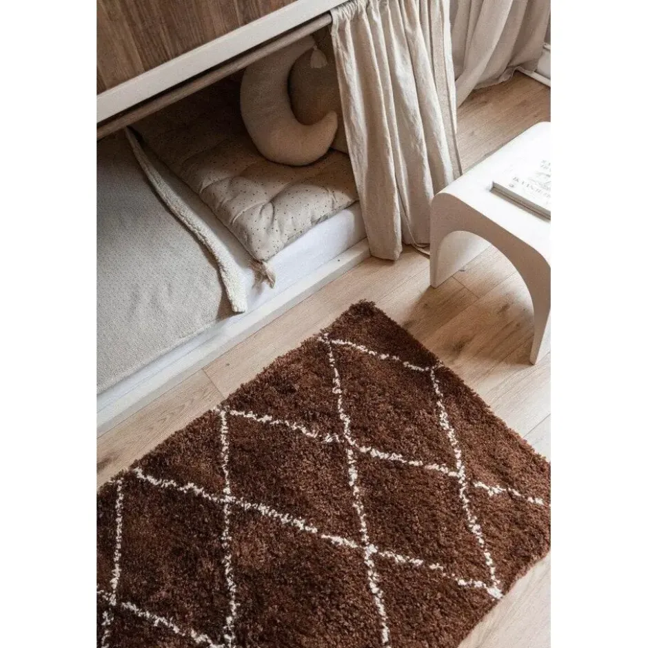 Interieur05 berber vloerkleed Nea roest/creme - 290 x 200 cm