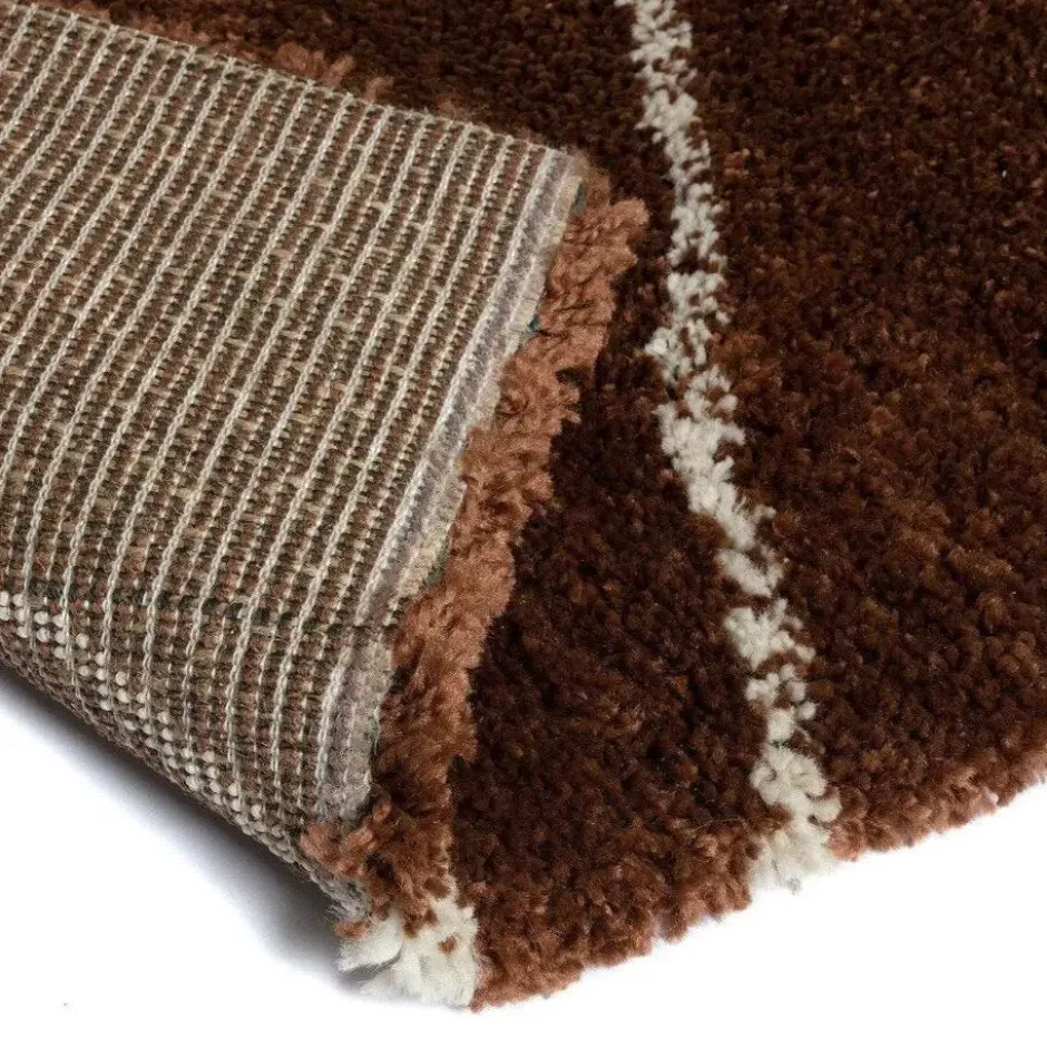 Interieur05 berber vloerkleed Nea roest/creme - 290 x 200 cm