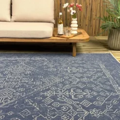 Interieur05 Buitenkleed Blauw Nova - 230 x 160 cm