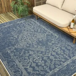 Interieur05 Buitenkleed Blauw Nova - 230 x 160 cm