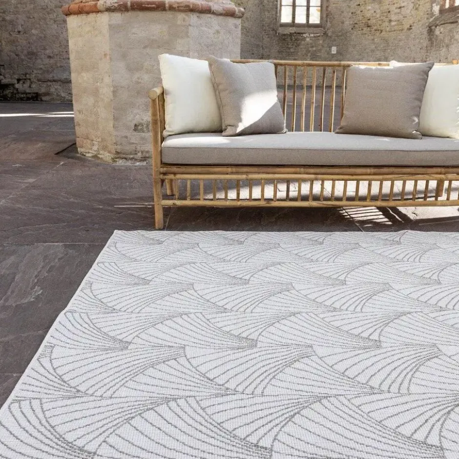 Interieur05 Buitenkleed Deco Bruin/Grijs - 230 x 160 cm