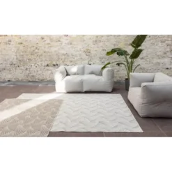 Interieur05 Buitenkleed Deco Bruin/Grijs - 230 x 160 cm