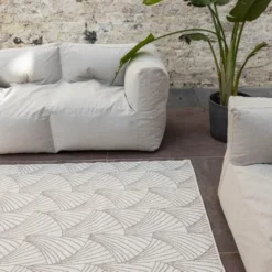 Interieur05 Buitenkleed Deco Bruin/Grijs - 230 x 160 cm