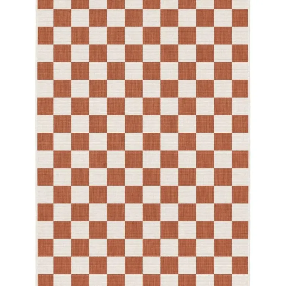 Interieur05 buitenkleed roest Level - 290 x 200 cm