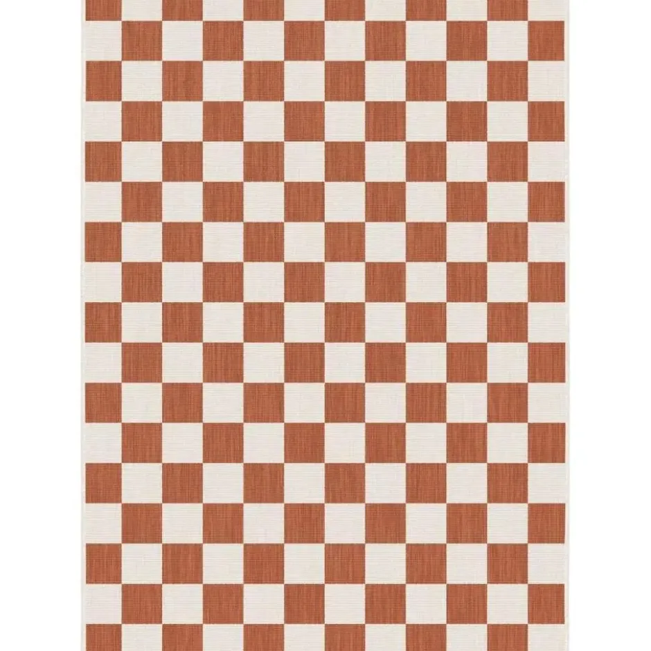 Interieur05 buitenkleed roest Level - 340 x 240 cm