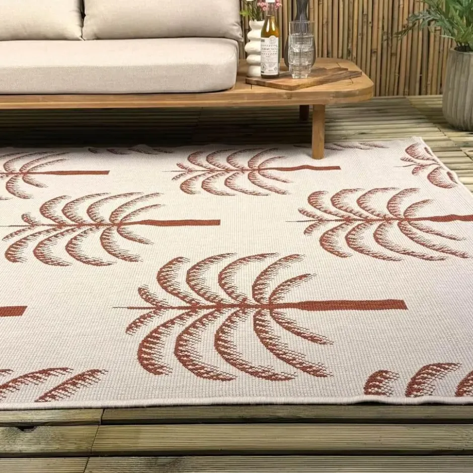 Interieur05 buitenkleed roest Oase - 340 x 240 cm