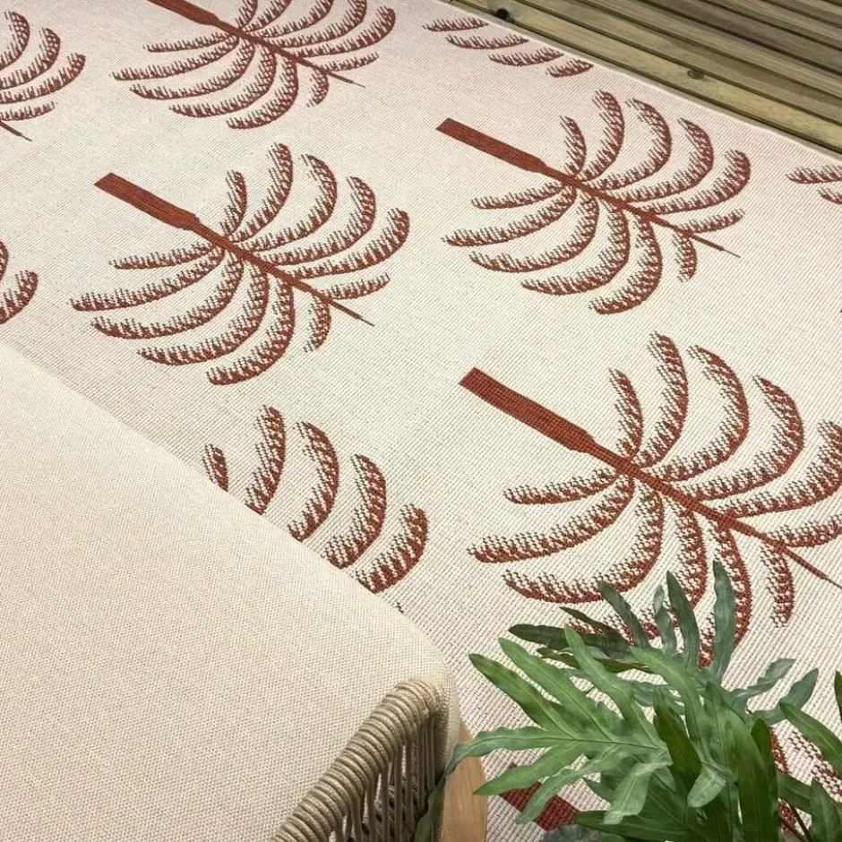 Interieur05 buitenkleed roest Oase - 340 x 240 cm
