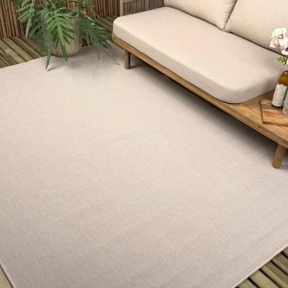 Interieur05 buitenkleed wit/naturel Tone - 340 x 240 cm