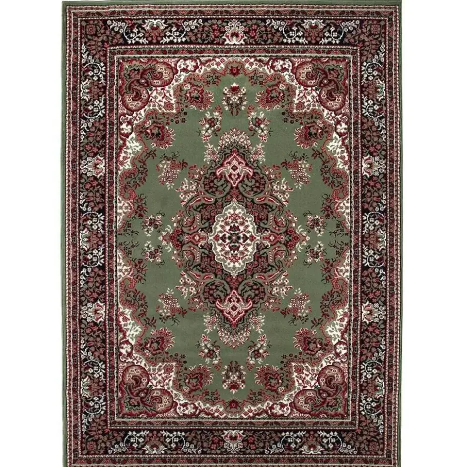 Interieur05 Eva Interior vintage Vloerkleed nain Perzisch Groen - 270 x 185 cm