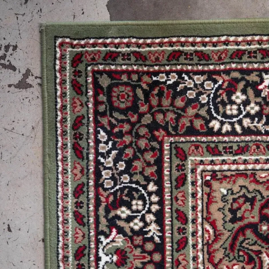Interieur05 Eva Interior vintage Vloerkleed nain Perzisch Groen - 270 x 185 cm
