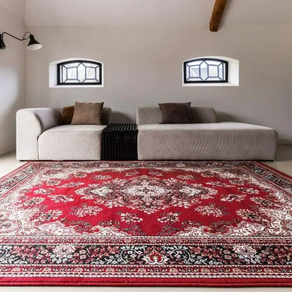 Interieur05 Eva Interior vintage Vloerkleed nain Perzisch Rood - 235 x 320 cm