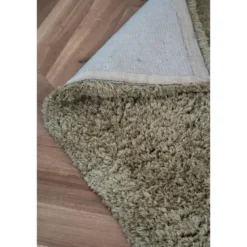 Interieur05 hoogpolig vloerkleed polyester Pilo groen - 230 x 160 cm