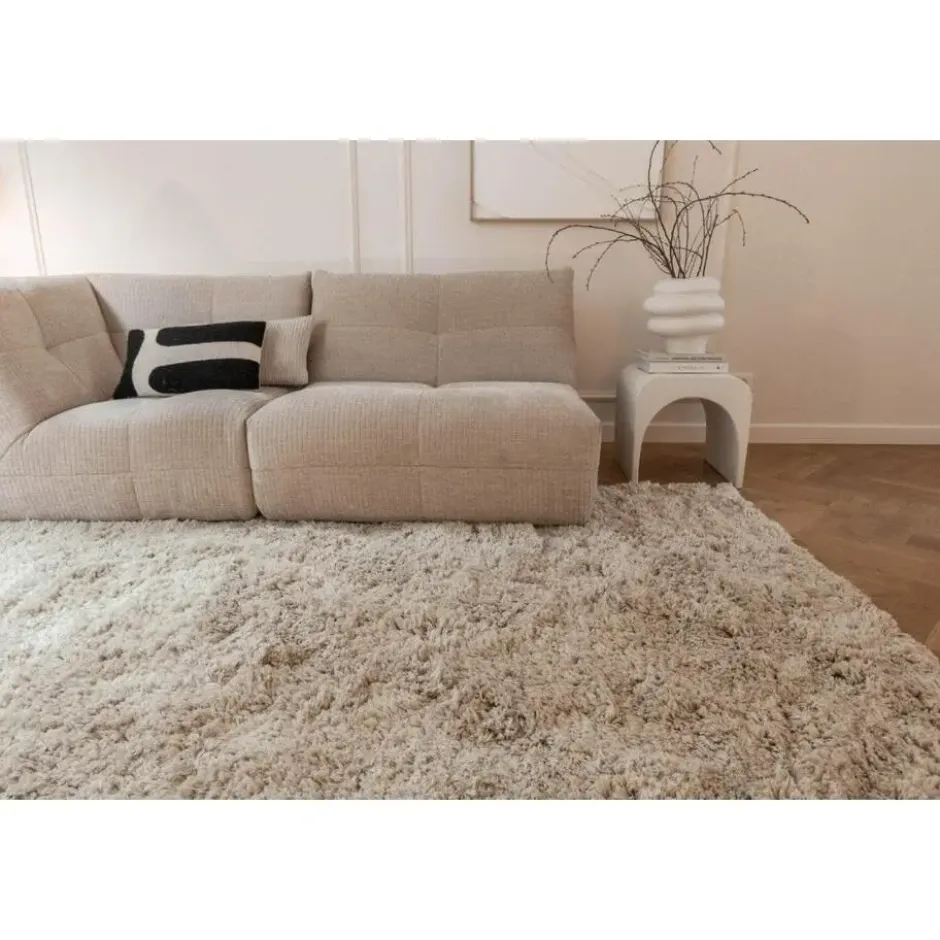 Interieur05 Hoogpolig Vloerkleed Polyester Pilo Beige - 340 x 240 cm