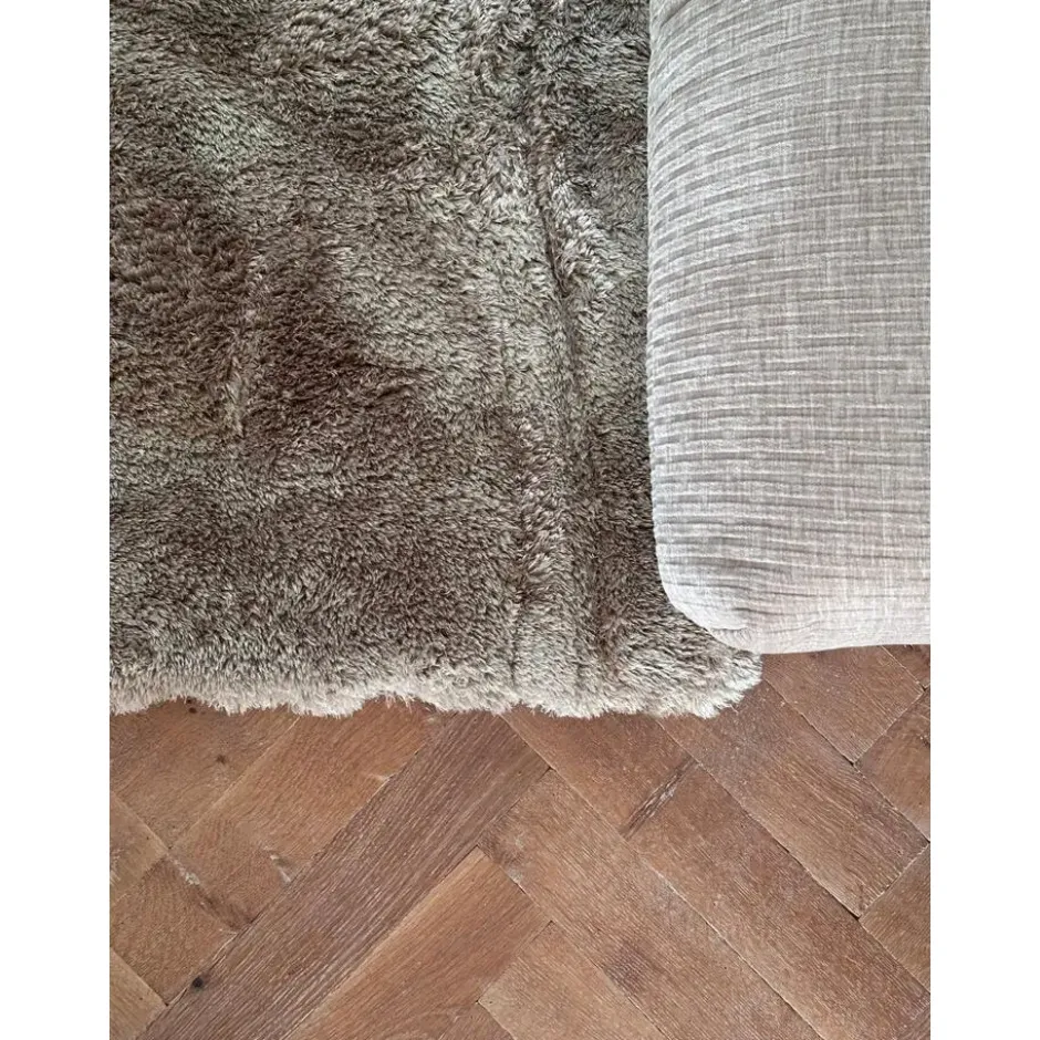 Interieur05 Hoogpolig vloerkleed Odelia Stone - 160 x 230 cm