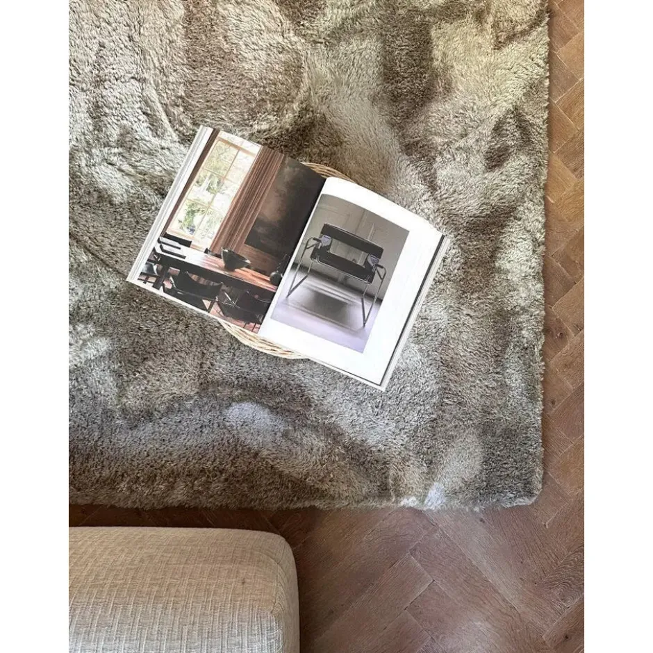 Interieur05 Hoogpolig vloerkleed Odelia Stone - 160 x 230 cm