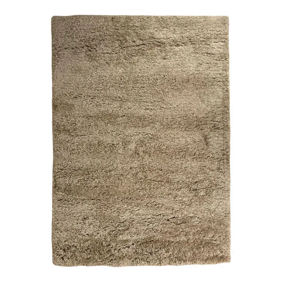 Interieur05 hoogpolig vloerkleed polyester Pilo taupe - 230 x 160 cm