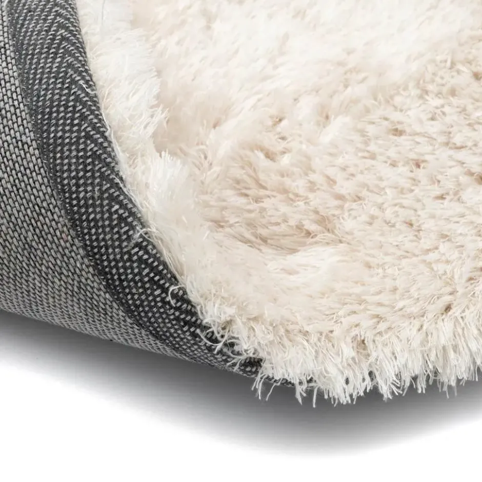 Interieur05 Hoogpolig vloerkleed Odelia beige/wit - 240 x 330 cm