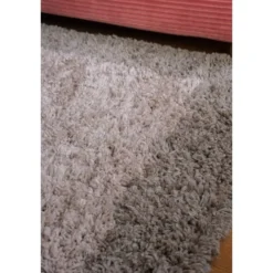 Interieur05 hoogpolig vloerkleed polyester Pilo groen/beige - 230 x 160 cm