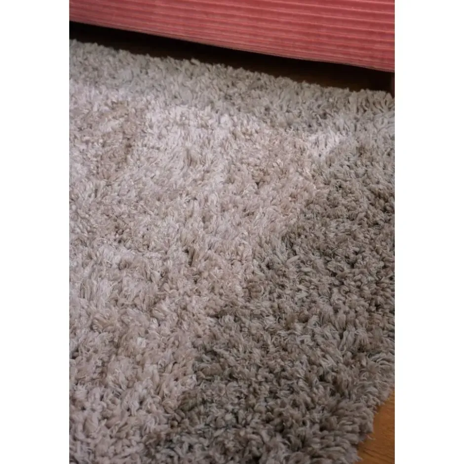 Interieur05 hoogpolig vloerkleed polyester Pilo groen/beige - 230 x 160 cm