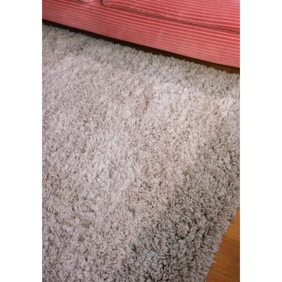 Interieur05 hoogpolig vloerkleed polyester Pilo groen/beige - 230 x 160 cm