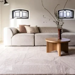 Interieur05 Hoogpolig Vloerkleed Lux Beige - 330 x 240 cm