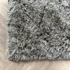 Interieur05 Hoogpolig vloerkleed Nika Antraciet - 240 x 340 cm