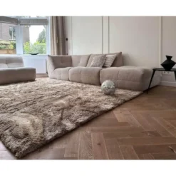 Interieur05 Hoogpolig vloerkleed Fender wit/creme - 290 x 200 cm
