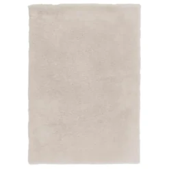 Interieur05 hoogpolig vloerkleed Furr beige - 80 x 140 cm
