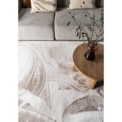 Interieur05 Hoogpolig Vloerkleed Lux Creme - 290 x 200 cm